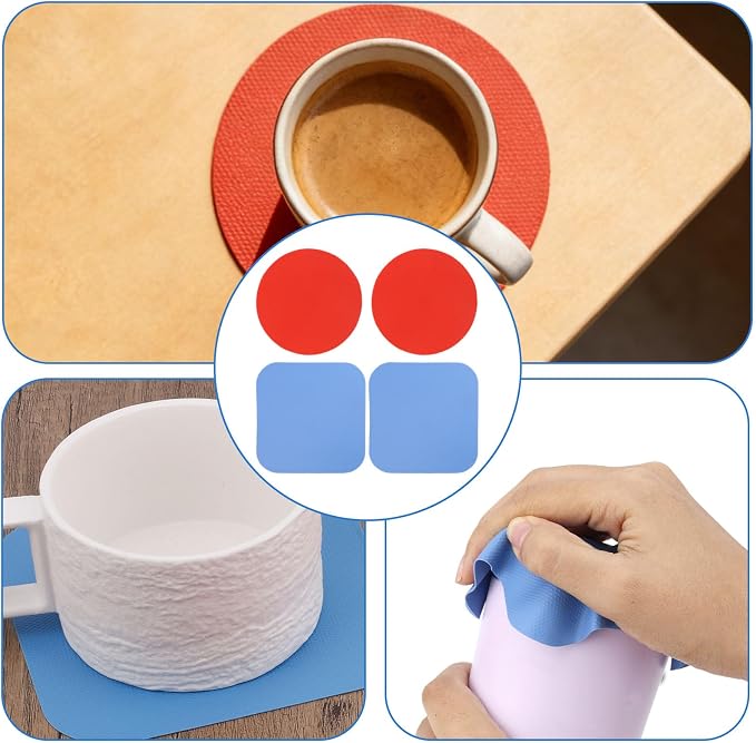 4pcs Jar Opener Gripper Pads, Rubber Can Opener Bottle Lid Cap Gripper Pads - Image 7