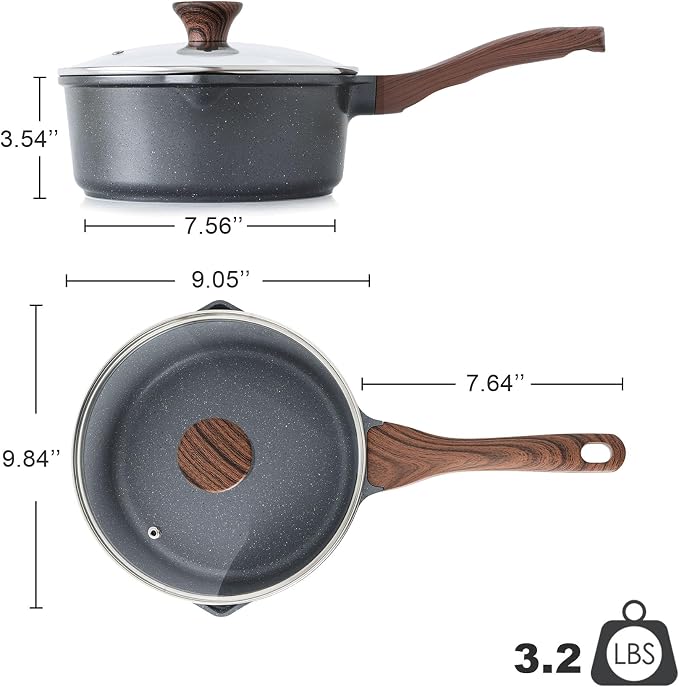 SENSARTE Nonstick Sauce Pan - Image 8