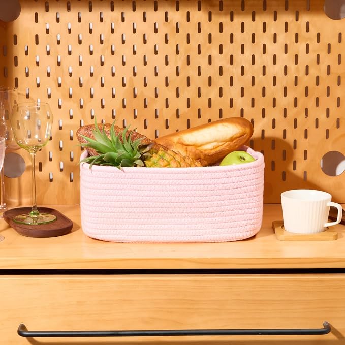 MiniArk Small Storage Baskets for Organizing | Closet Organizer Bins | Shelf - Image 5