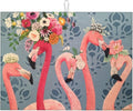 Flamingo Flowers Dish Drying Mat 18x24 Inch, Microfiber Absorbent Fast Dry Mat by Unknown