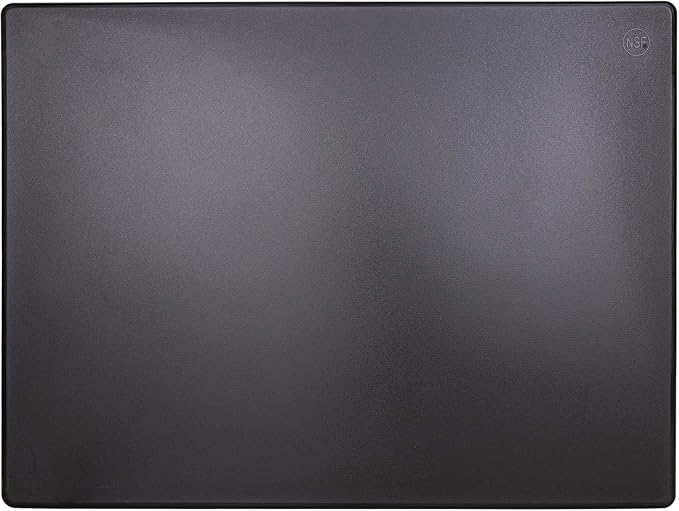 Thirteen Chefs Large 18 x 12 Black Plastic Cutting Board - Image 9