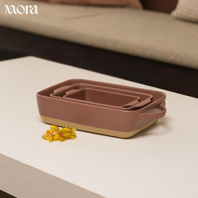 Mora Ceramic Baking Dish with Handles - Image 7