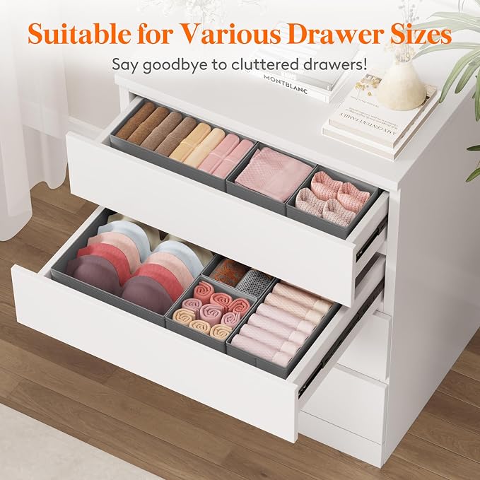 Lifewit Drawer Organizer Clothes - Image 4