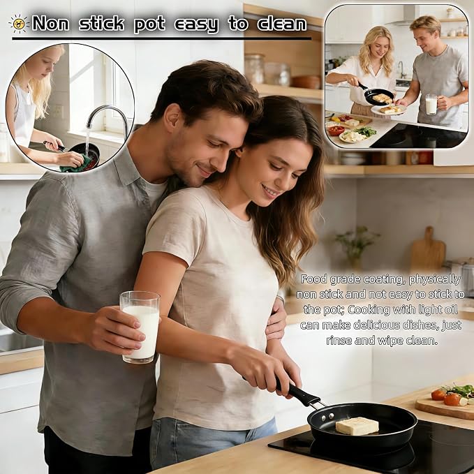 4.7 Inch Mini Skillet, Non-Stick Egg Pan - Image 2