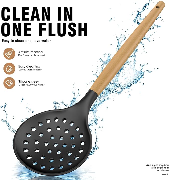 Silicone Cooking Utensils Set Utensil Sets - Image 8