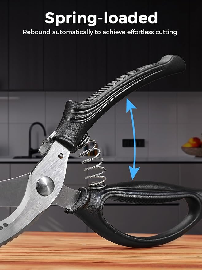 Poultry Shears, Heavy Duty Kitchen Shears - Image 5