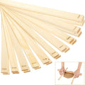 Sasylvia 20 Pcs Pottery Rolling Pin Guides Wood Teaching Rolling Mud Stick by Sasylvia