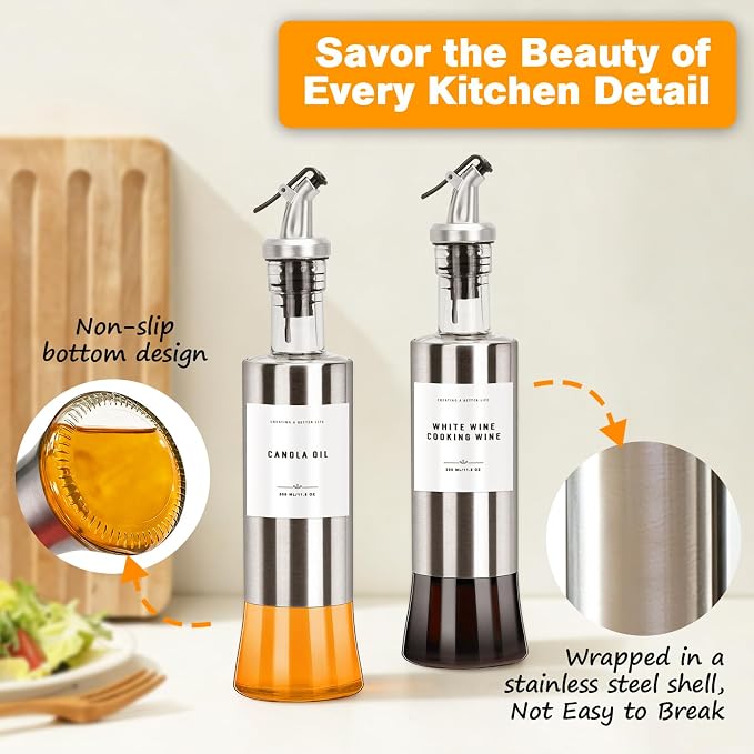 Olive Oil Dispenser Bottles for Kitchen - Image 4