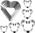 Mickey Love Heart Cookie Cutter by Tmflexe