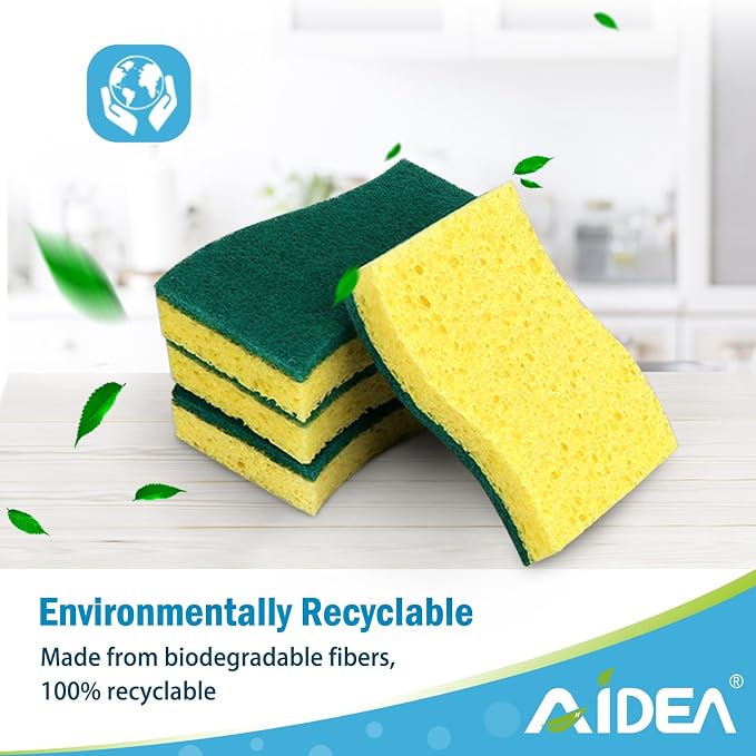AIDEA Sponges Kitchen, Heavy Duty Scrub Sponge, Sponges - Image 7