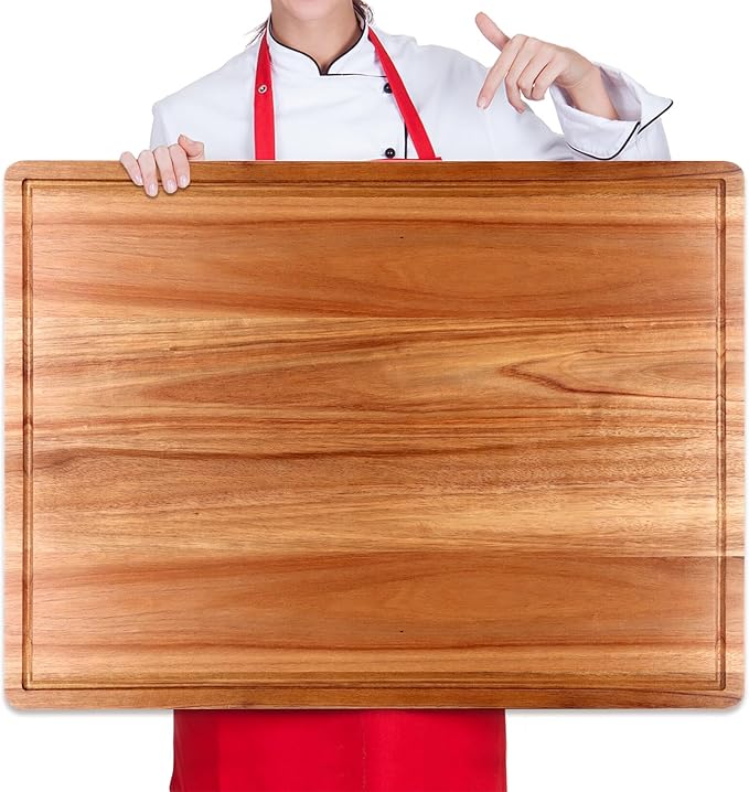 20" XL Extra Large Wooden Cutting Boards by Ayiaren