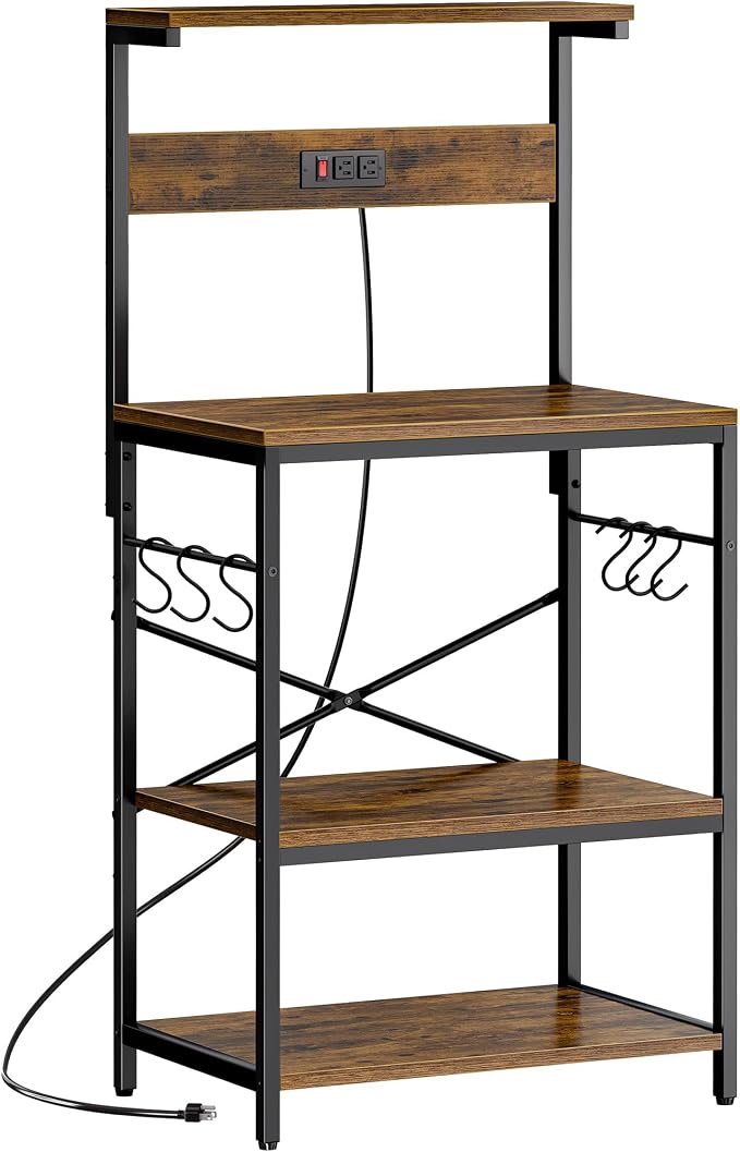 SUPERJARE Kitchen Bakers Rack by SUPERJARE