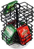 MyGift 8 Compartment Tea Bag Organizer Carousel, Coffee Station Storage Caddy by MyGiftHome