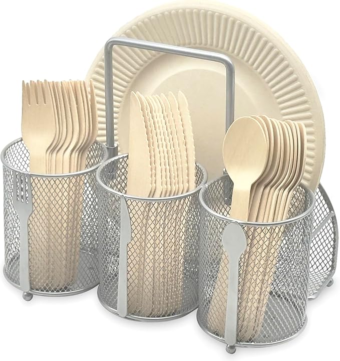 DysanVica Utensil Caddy Silverware Holder by DysanVica