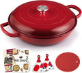 Overmont Enameled Cast Iron Dutch Oven by Overmont