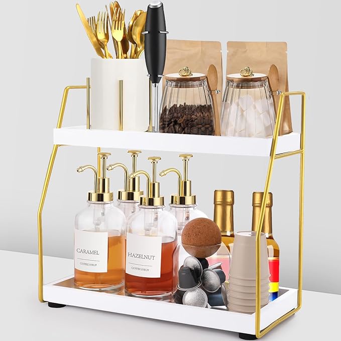 DWTS Coffee Bar Accessories, Coffee Station Organizer by Unknown