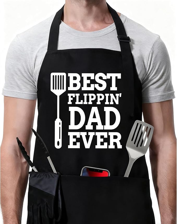 Rosoz Funny BBQ Black Chef Aprons by Rosoz