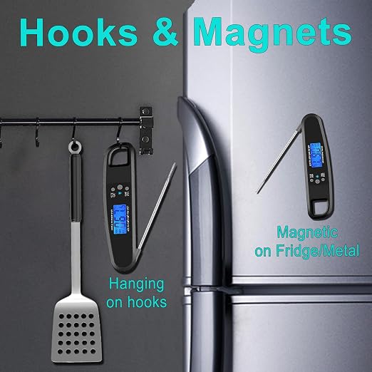 Meat Thermometer Digital, IP67 Waterproof Cooking Thermometer - Image 9