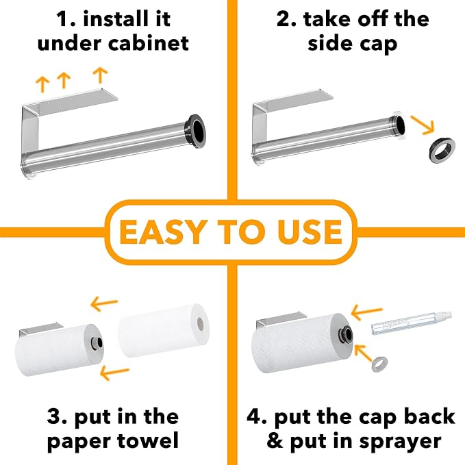 SpaceAid SprayNeat Paper Towel Holder - Image 6