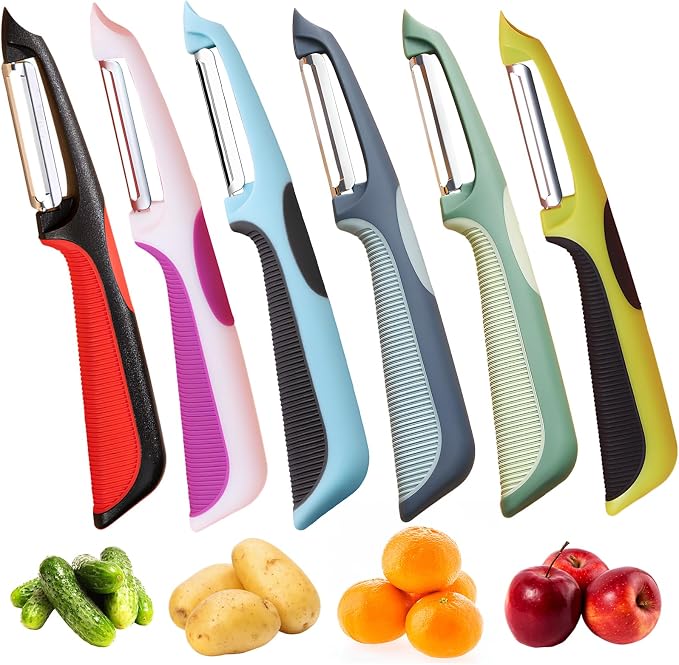 Trez Treamer Vegetable Peelers for Kitchen, Ultra-thin Peeling by TrezTreamer