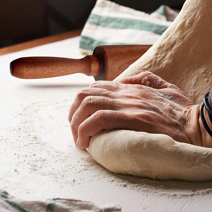Classic Sapele Wooden Rolling Pin - Image 6
