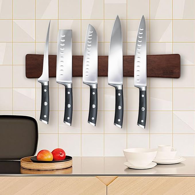 HOSHANHO Magnetic Knife Strips, Magnetic Knife Holder - Image 5