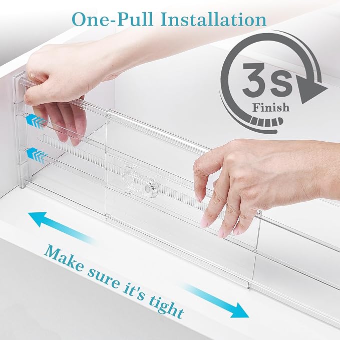 Vtopmart 10 Pack 6" Tall Upgrade Drawer Dividers - Image 6