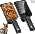 2 Cup Dog Food Scoop, Plastic Pet Food Scoop by Aosnare