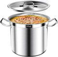 Stock Pot-20QT Stainless Steel Stockpot by AUFETQ
