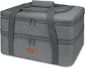 Quilted Double Decker Casserole Carrier by Vuudh
