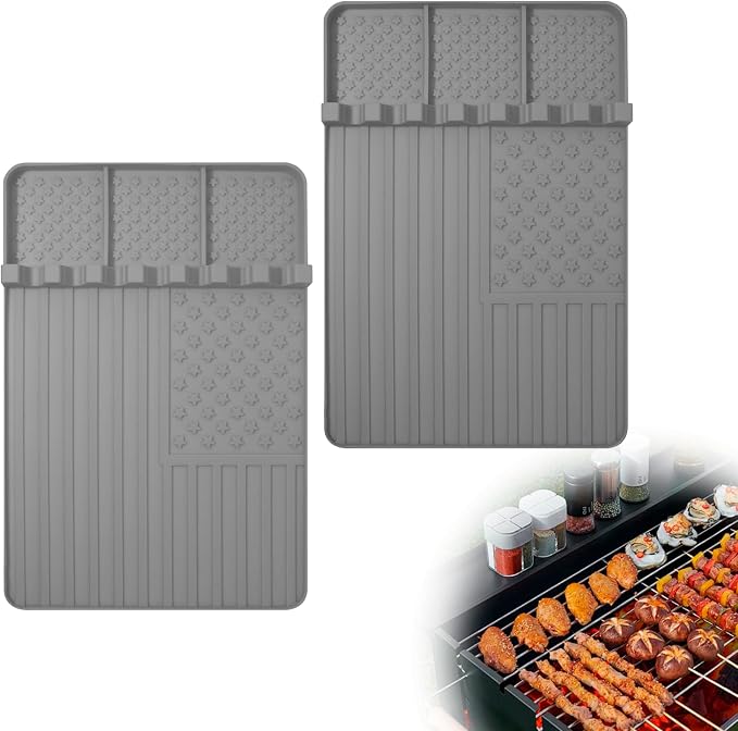 2 PCS Silicone Grill Mat Compatible - Image 7
