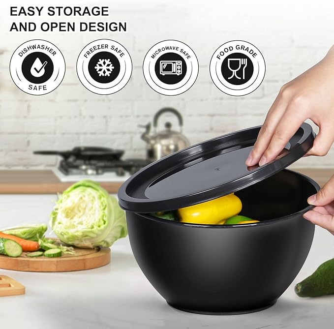 Greentainer Plastic Mixing Bowls - Image 3