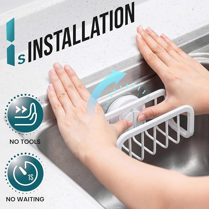 TAILI Sponge Holder for Kitchen Sink - Image 3