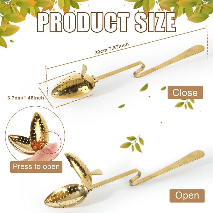 Tea Infuser Spoon for Loose Leaf Tea - Image 4