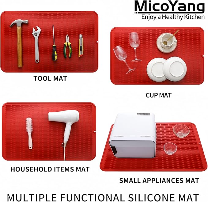 MicoYang Silicone Dish Drying Mat - Image 4
