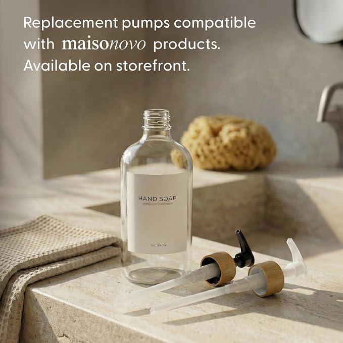 MaisoNovo Glass Dish Soap Dispenser - Image 13