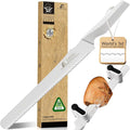 CoquusAid Upgrade Bread Knife for Homemade Bread, World‘s 1st Double Serrated by CoquusAid