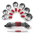 Spring Chef Magnetic Measuring Cups & Spoons Set, Strong N45 Magnets, Heavy by SpringChef