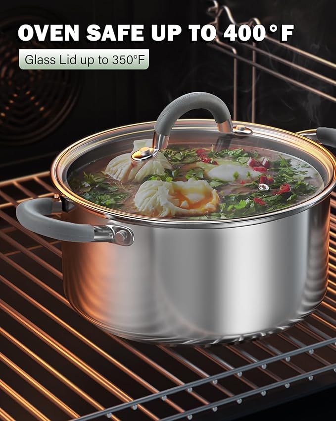 Cook N Home Large Stock Pot - Image 4