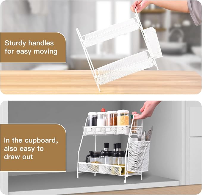 LEMIKKLE Countertop organizer for bathroom counter, bathroom organizers and - Image 7