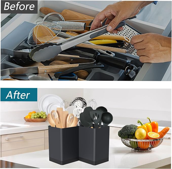 Suli Utensil holder, Kitchen Utensil Organizer - Image 3