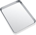 Baking Sheets for Oven, Stainless Steel Cookie Sheet Baking Pan Toaster Oven by Zacfton