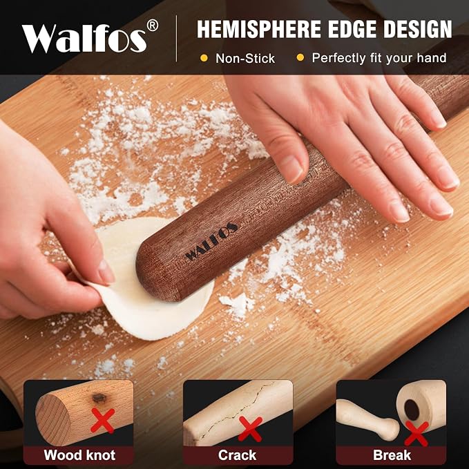 Walfos French Rolling Pin Set - Image 2