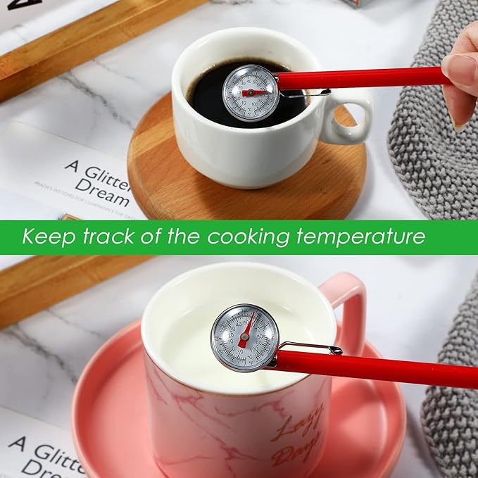 Xuhal 6 Pcs Stainless Steel Kitchen Thermometer - Image 4