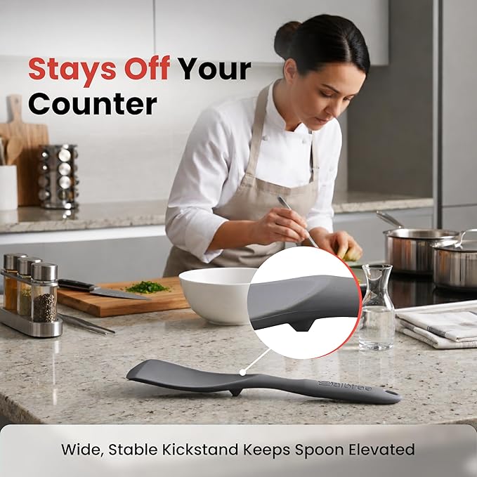 Silicone Spoon Spatula for Cooking - Image 5