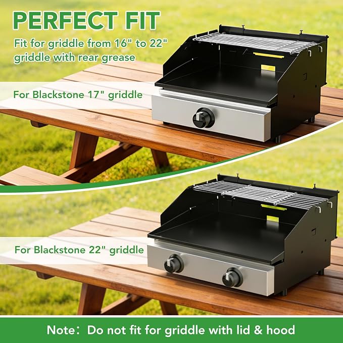 Universal Wind Guard and Warming Rack Fit - Image 6