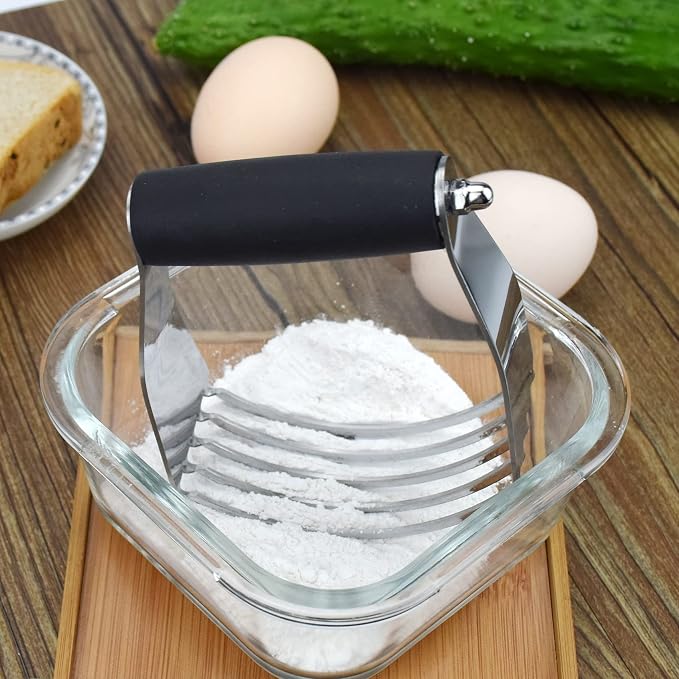 Dough Blender Heavy Duty Pastry Cutter Stainless Steel Butter Cutter - Image 5