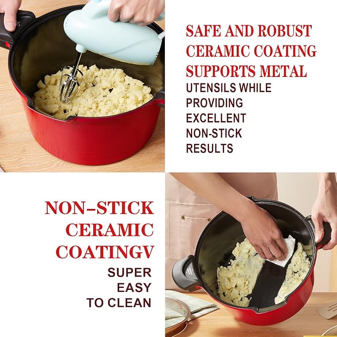 ACTIV CUISINE 8.5qt Pasta Pot - Image 5