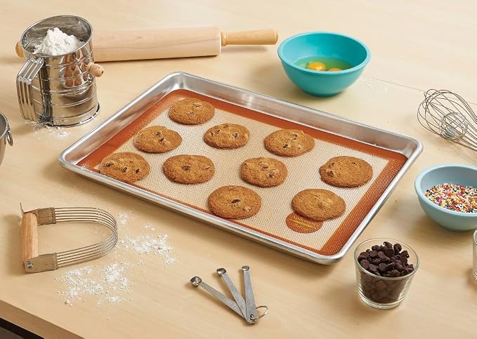 Mrs. Anderson's Baking Half Sheet Pan, 13-Inches x 18-Inches, Heavyweight - Image 6