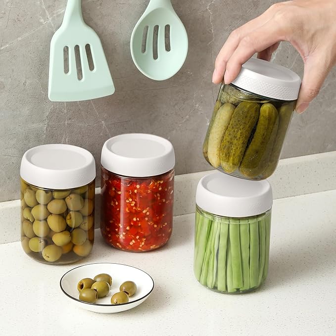 NETANY 6-pack 16oz Glass jars - Image 5